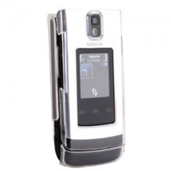 Nokia Compatible Clear Protective Shield with Swivel Belt Clip  NK6650COVCL-NO