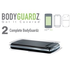 LG Compatible NLU BodyGuardz Body and Screen Protector 2 Pk  NL-BLVU-0608