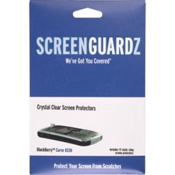 Blackberry Compatible NLU ScreenGuardz Screen Protectors  NL-SB83-0508-BL