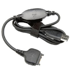 Nextel Original Data Cable with Auxiliary Charging Port   NNTN5405