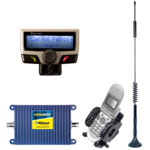 Wilson Amplifier Cradle Bluetooth Car Kit Bundle    PARROT-AMP-CKIT