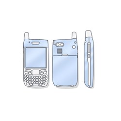 PalmOne Treo Compatible invisibleSHIELD Full Body Shield   PLMTREO700FULL