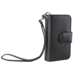 Blackberry Compatible Profile Leather Case - Black