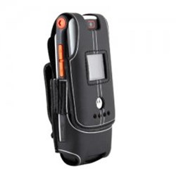 Motorola Compatible Platinum Skins Case with Fixed Swivel Belt Clip  PSKW450