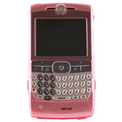 Motorola Compatible Crystal Snap-on Cover with Belt Clip - Pink   QCOVPK