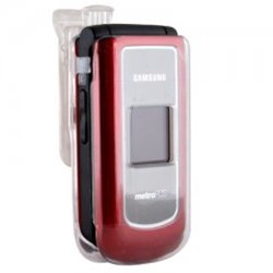 Samsung Compatible Clear Protective Shield with Swivel Belt Clip  R310COVCL