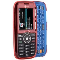 LG Compatible Snap On Cover with Swivel Belt Clip - Solid Red        RUMORCOVRD