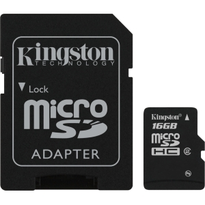 Kingston 16GB MicroSD Card  SDC2-16GB-HT