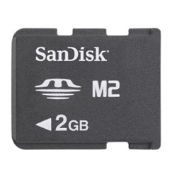 2GB Memory Stick M2 Micro Card  SDMSM2-002G-A11M-SO