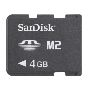 4GB Memory Stick M2 Micro Card  SDMSM2-004G-A11M
