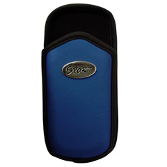 Universal Sport Foam Pouch with Rotating Belt Clip - Blue SHBLMD