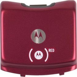 Motorola Original Battery Door BR90 - Red        SHN0530
