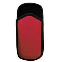 Universal Medium Sportfoam Pouch with Swivel Belt Clip - Red   SHRDMD