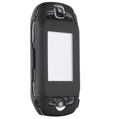 UTStarcom Compatible Rubberized Snap-On Cover with Swivel Belt Clip - Black    SIDE3RUBBK