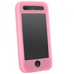 Apple Compatible Pink Silicone Sleeve  SIL3GIPHONEPK