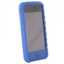 Apple Compatible Textured Silicone Sleeve - Royal Blue   SIL3GRBL