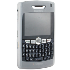 Blackberry Compatible Silicon Sleeve. Clear