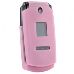 Samsung Compatible Pink Silicone Sleeve Without Belt Clip  SILA517PK-SA