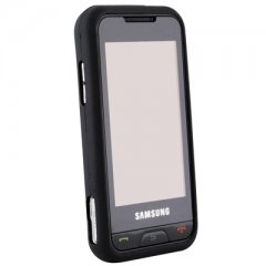 Samsung Compatible Black Silicone Sleeve SGH-A867 - Retail