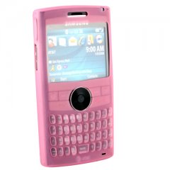 Samsung Compatible Pink Silicon Sleeve Without Belt Clip