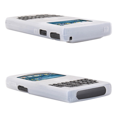 Samsung Compatible Silicone Sleeve without Belt Clip - Clear    SILBJACKCL