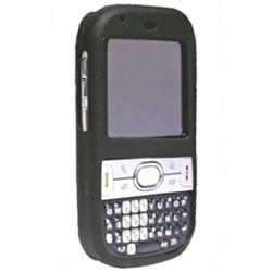 Palm Treo Compatible Silicon Sleeve With Open Keypad, No Belt Clip - Black       SILCENTROBK