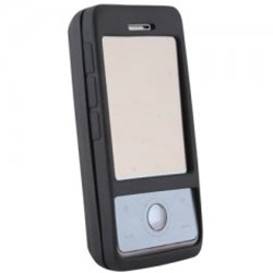HTC Compatible Black Silicone Sleeve Without Belt Clip  SILFUZEBK
