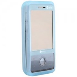 HTC Compatible Blue Silicone Sleeve Without Belt Clip  SILFUZEBL