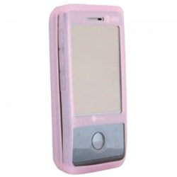 HTC Compatible Pink Silicone Sleeve Without Belt Clip  SILFUZEPK