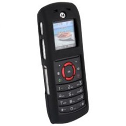 Nextel Compatible Silicon Case with Open Keypad and No Belt Clip - Black          SILI335BK