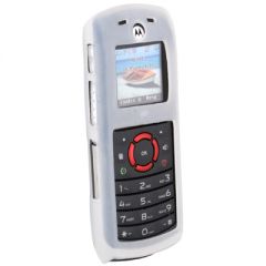 Nextel Compatible Silicon Case with Open Keypad and No Belt Clip - White              SILI335WH