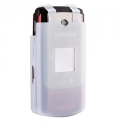 Samsung Compatible Clear Silicon Sleeve Without Belt Clip SILM320CL