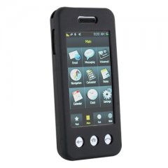Samsung Compatible Black Silicone Sleeve Without Belt Clip  SILM800BK