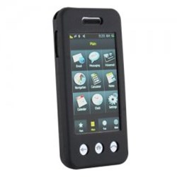 Samsung Compatible Black Silicone Sleeve Without Belt Clip  SILM800BK