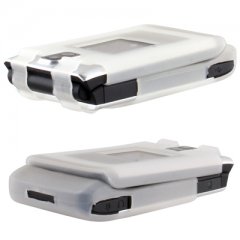Nokia Compatible Clear Silicon Sleeve Without Belt Clip  SILNK6650CL-NO