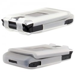 Nokia Compatible Clear Silicon Sleeve Without Belt Clip  SILNK6650CL