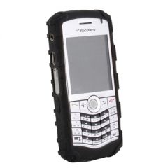 Blackberry Compatible Silicon Sleeve Without Belt Clip - Black           SILPEARL2BK