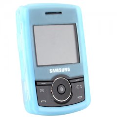Samsung Compatible Blue Silicone Sleeve Without Belt Clip  SILPROPELBL