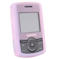 Samsung Compatible Pink Silicone Sleeve Without Belt Clip  SILPROPELPK