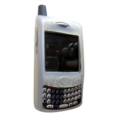 Treo Compatible Silicon Sleeve with Swivel Belt Clip - Clear  SILTREOCL