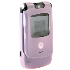 Motorola Compatible Silicone Sleeve - Baby Pink SILV3BP