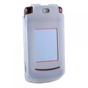 Motorola Compatible Silicone Sleeve with No Belt Clip - Clear    SILV9CL