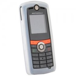 Motorola Compatible Clear Silicone Sleeve   SILVE240CL