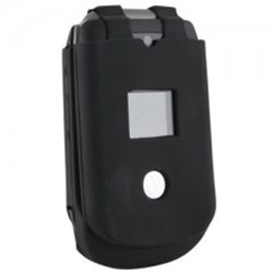 Motorola Compatible Black Silicone Sleeve  SILVU204BK-MO