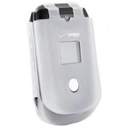 Motorola Compatible Clear Silicone Sleeve  SILVU204CL