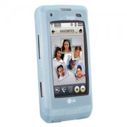 LG Compatible Light Blue Silicone Sleeve  SILVX9700BL