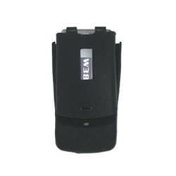 Motorola Compatible Silicone Sleeve with No Belt Clip - Black    SILW385BK