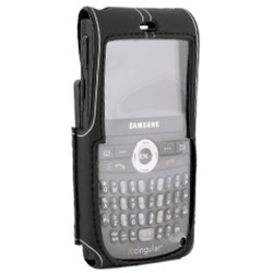 Samsung Compatible Platinum Skin Case with Ratcheting Swivel Clip    SKIN607