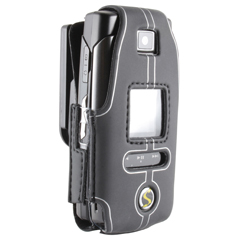 Samsung Compatible Platinum Skin Case with Ratcheting Swivel Clip   SKIN707