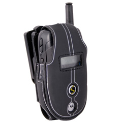 Nextel Compatible Platinum Skin Case with Ratcheting Swivel Clip   SKINIC502